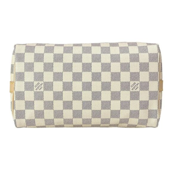 Auth LOUIS VUITTON Speedy Bandouliere 25 N40608 Azur Damier RFID : confirmed - Picture 7 of 15